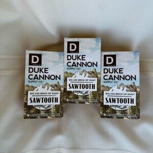 Duke Cannon - Big Ass Brick of Soap - Sawtooth - 10 oz. Bar Pack/Lot Of 3